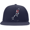 Running with Courage Men's Flat Bill Twill Flexfit Cap