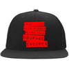CE QUOTE Flat Bill Twill Flexfit Cap
